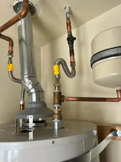 Water heater installation and plumbing repair in Winfield