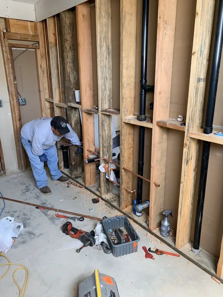 Commercial rough-in plumbing for Water Heater Replacement in Winfield
